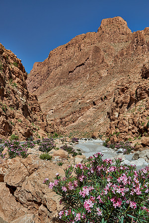 upper part of Todra Gorge