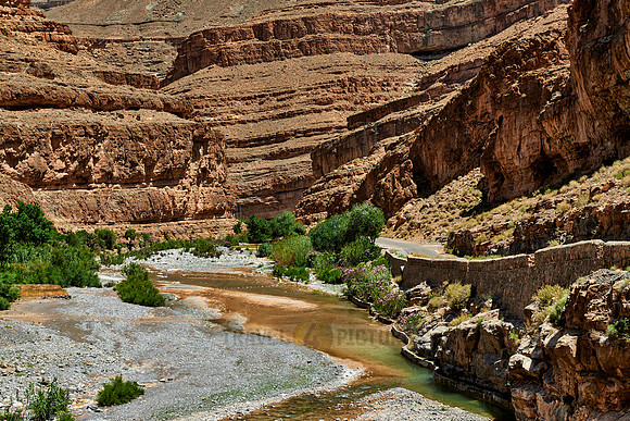 landscape at Unnamed Gorge at road P7103