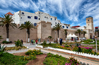 Avenue Oqba Ibn Nafiaa in medina of Essaouira