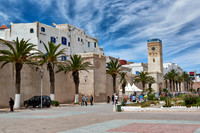 Avenue Oqba Ibn Nafiaa in medina of Essaouira