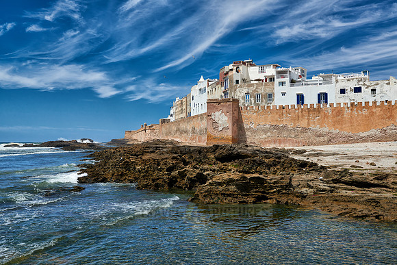 rampart and historical medina of Essaouira
