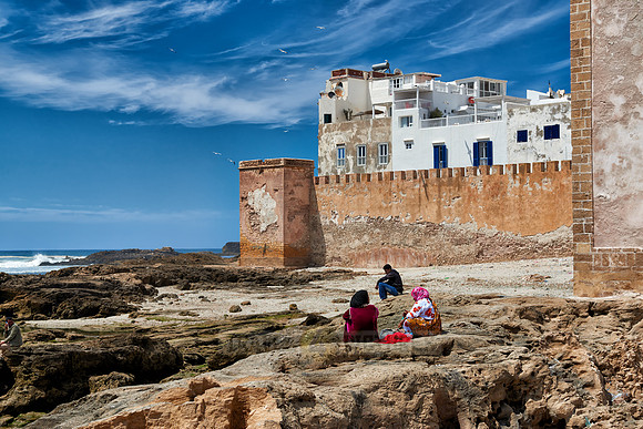 rampart and historical medina of Essaouira