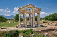Tetrapylon in Aphrodisias Ancient City