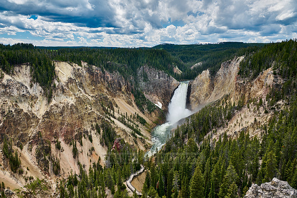 Lower Falls of the Yellowstone River
