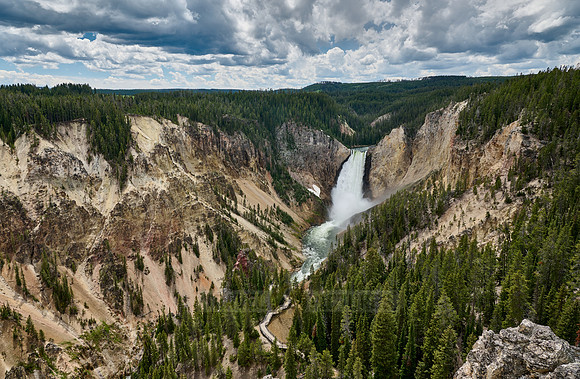 Lower Falls of the Yellowstone River
