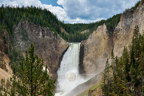 Lower Falls of the Yellowstone River