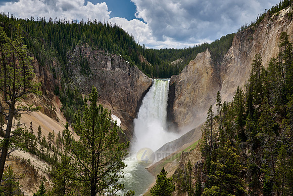 Lower Falls of the Yellowstone River