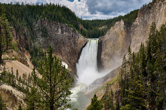 Lower Falls of the Yellowstone River