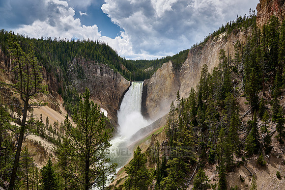 Lower Falls of the Yellowstone River