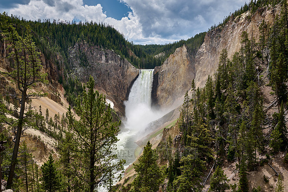 Lower Falls of the Yellowstone River