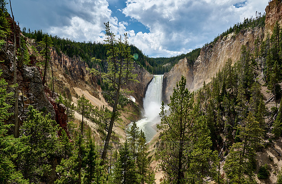 Lower Falls of the Yellowstone River