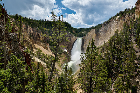 Lower Falls of the Yellowstone River