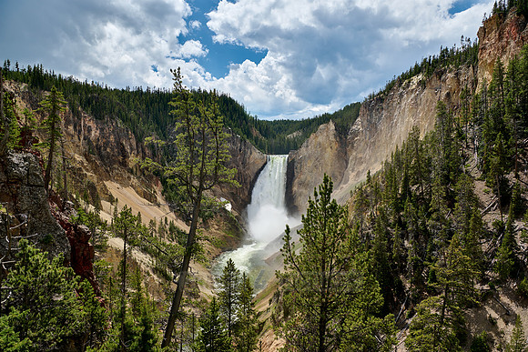 Lower Falls of the Yellowstone River