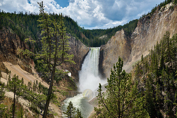 Lower Falls of the Yellowstone River