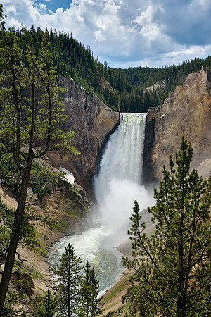 Lower Falls of the Yellowstone River