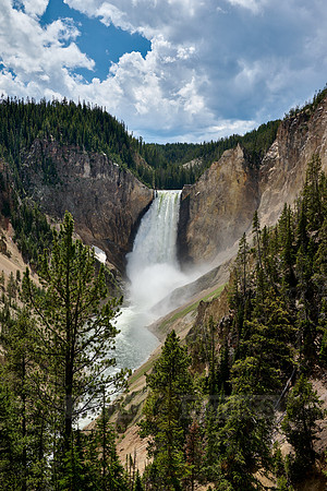 Lower Falls of the Yellowstone River