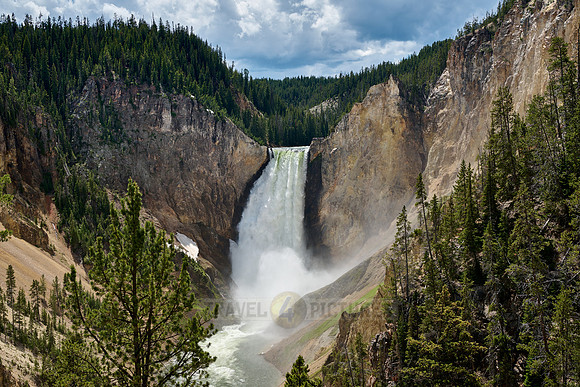 Lower Falls of the Yellowstone River