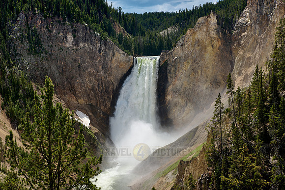 Lower Falls of the Yellowstone River