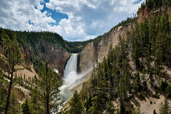 Lower Falls of the Yellowstone River