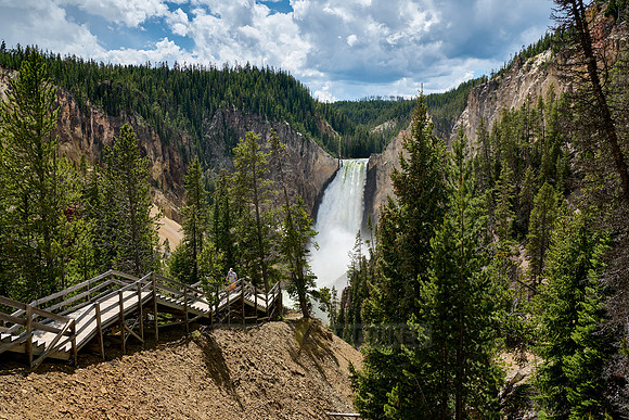 Lower Falls of the Yellowstone River