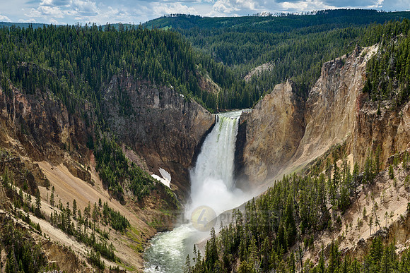 Lower Falls of the Yellowstone River