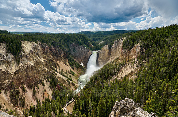 Lower Falls of the Yellowstone River