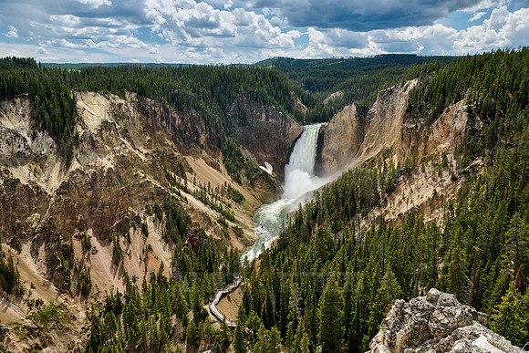 Lower Falls of the Yellowstone River