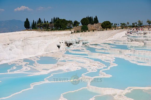 Pamukkale travertine terraces