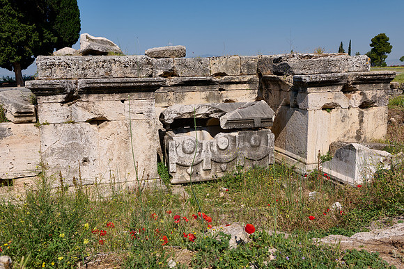 nothern necropolis in Greek Hierapolis