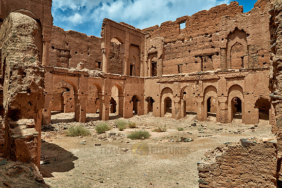 Kasbah beneath Tamenougalt built as film-set