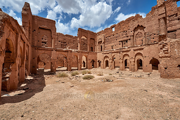 Kasbah beneath Tamenougalt built as film-set