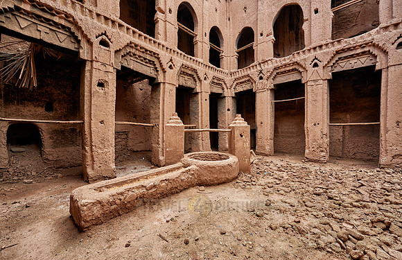 inside Kasbah Tamenougalt