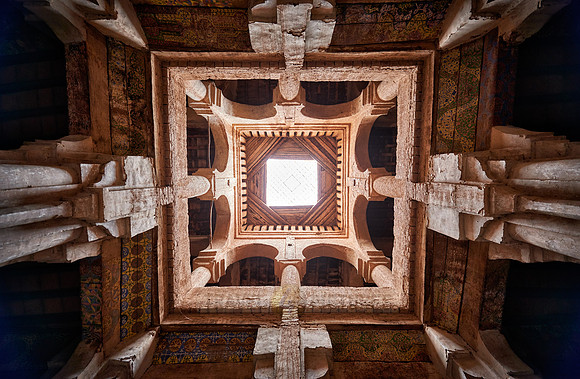 inside Kasbah Tamenougalt