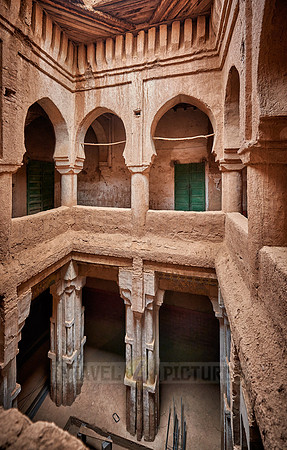 inside Kasbah Tamenougalt