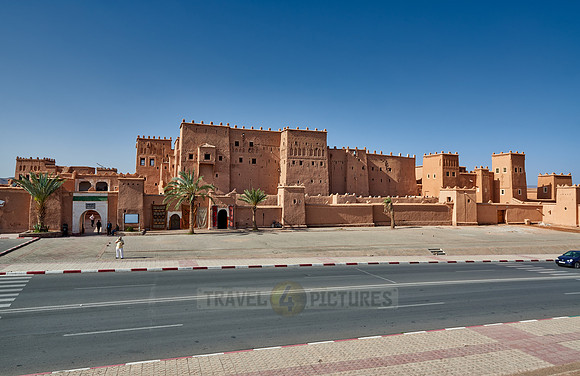outside shot of Kasbah Taourirt