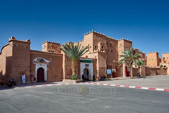 outside shot of Kasbah Taourirt