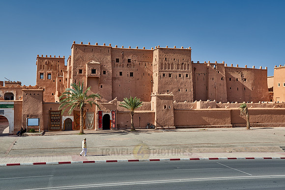 outside shot of Kasbah Taourirt