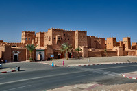 outside shot of Kasbah Taourirt