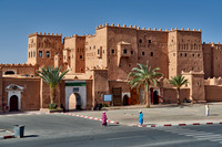outside shot of Kasbah Taourirt