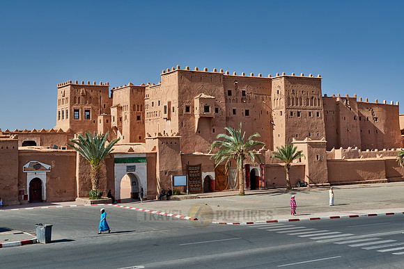 outside shot of Kasbah Taourirt