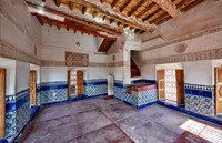 interior shot of Kasbah Taourirt