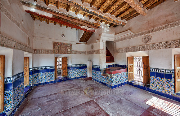 interior shot of Kasbah Taourirt