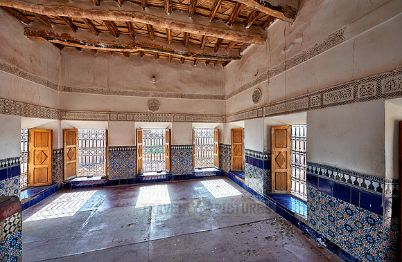 interior shot of Kasbah Taourirt