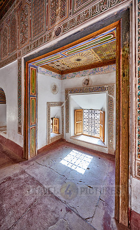 interior shot of Kasbah Taourirt