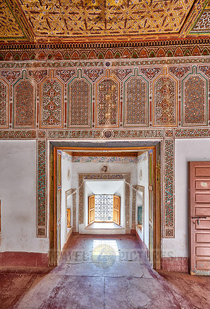 interior shot of Kasbah Taourirt