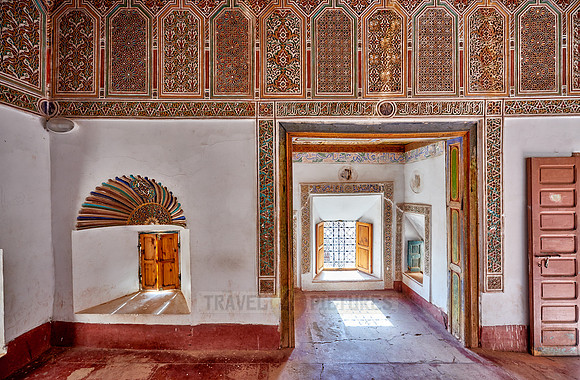 interior shot of Kasbah Taourirt