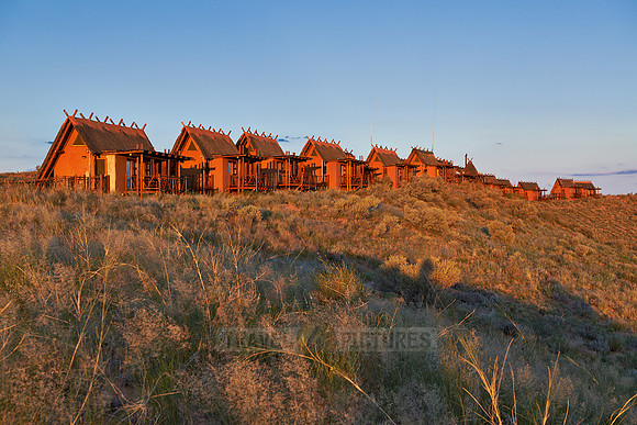 Aussenansicht der Xaus Lodge|outside view of Xaus Lodge|