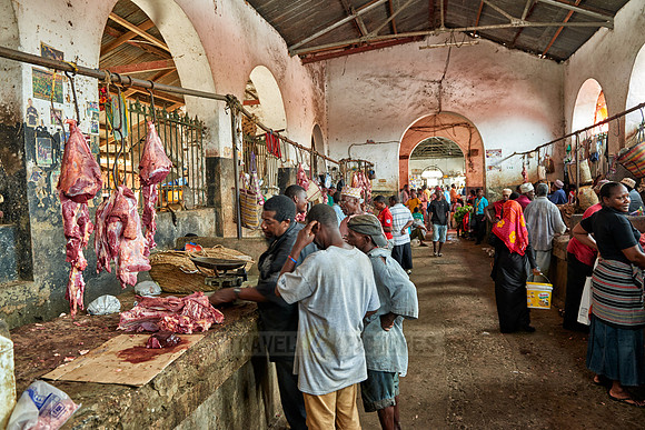 local market in Stone Town