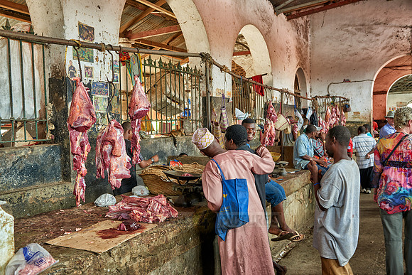 local market in Stone Town