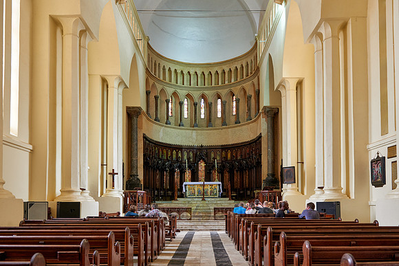 interior shot Anglican Cathedral in Stone Town